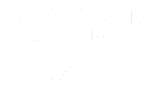 RANGOON the cocktailbar logo white